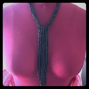 Beaded drop necklace